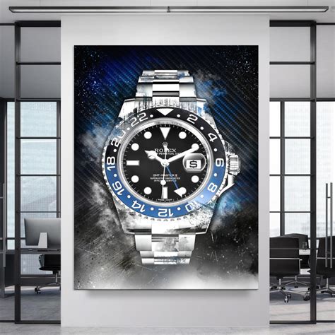 rolex wall art canvas.